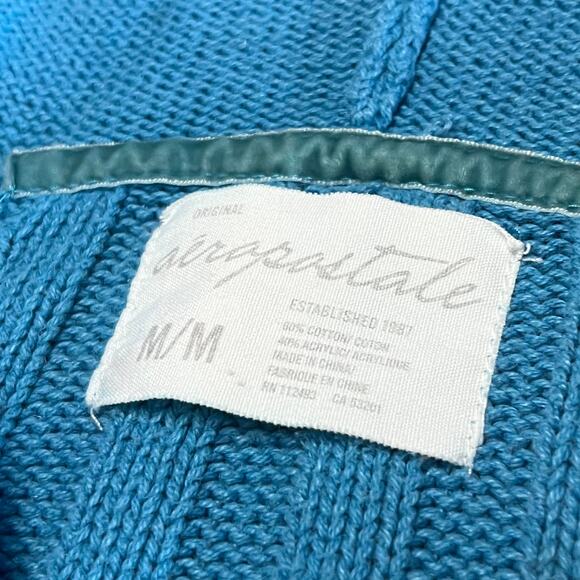 Y2k Aeropostale Chunky Knit Hoodie - Picture 6 of 8